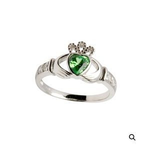 Fallers Irish Emerald Claddagh